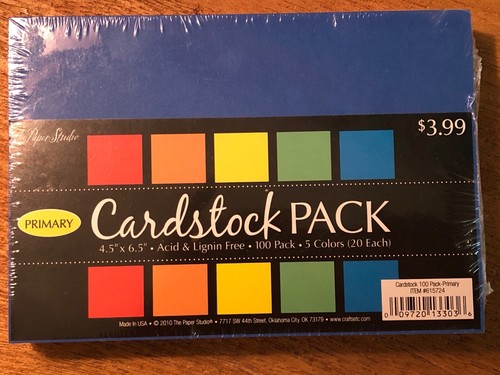 The paper studio cardstock - the,